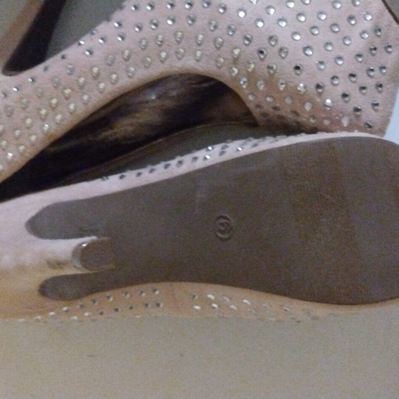 B Justfab pink steletto size 6 - Picture 4 of 5